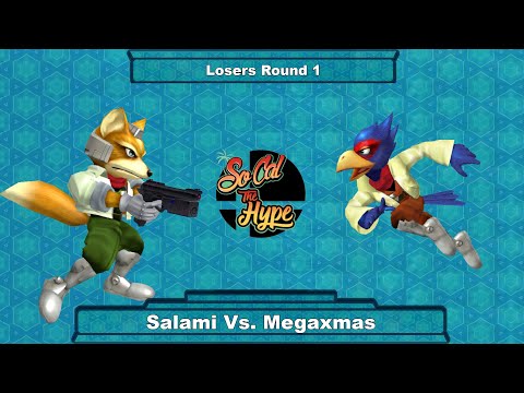 Salami Vs. Megaxmas - Losers Round 1: Melee Singles - SoCal The Hype