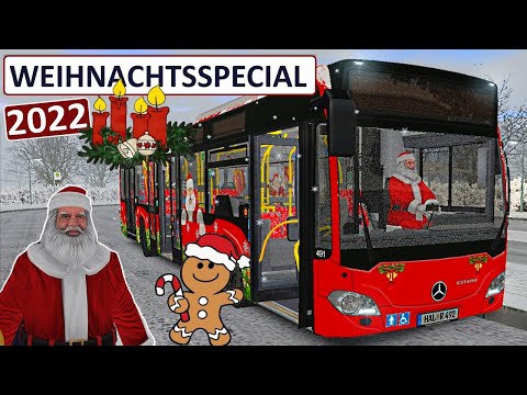 OMSI 2 [60 FPS] - WEIHNACHTEN 🎄🎁 2022 - Let's Play Omsi 2 [#746]