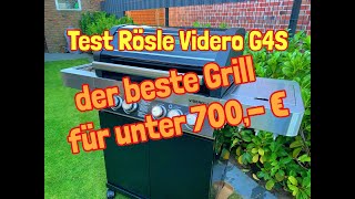 Der beste Gasgrill für unter 700,- Euro? Test Rösle Videro G4-S - Westmünsterland BBQ