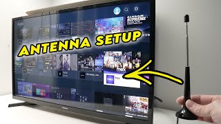 How to Setup an Antenna on a Samsung Smart TV
