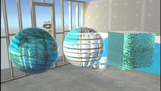 Refractive glass shader in Unity 3D using shader graph