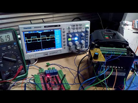 Подключение частотника к плате управления (компьютеру)