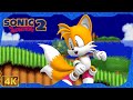 Sonic the Hedgehog 2: Absolute ⁴ᴷ Full Playthrough (All Chaos Emeralds, Tails gameplay)