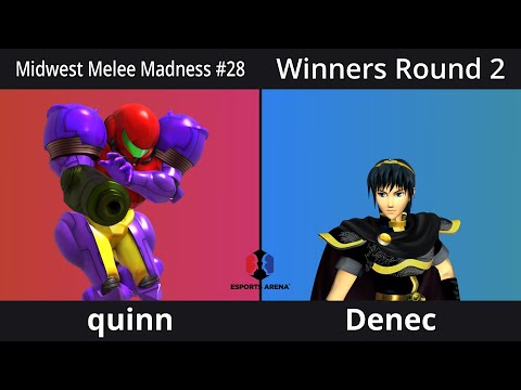 Winners Round 2 quinn vs Denec Midwest Melee Madness #28
