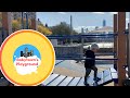 Outdoor Playground For Kids On Pier 51 In Manhattan Family Fun Play Area Videos For Toddlers