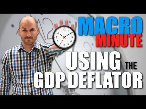 Macro Minute -- Using the GDP Deflator