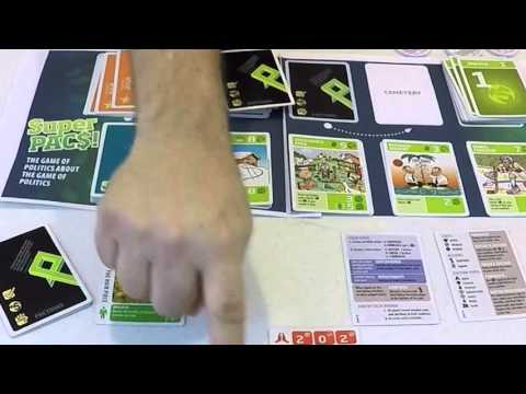 Board Game Social - Super PACS- let's manipulate an election!