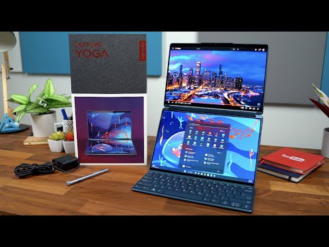 Lenovo Yoga Book 9i Dual Screen Laptop Unboxing!