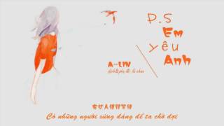 [Vietsub] P.S em yêu anh | P.S 我爱你 - A-Lin