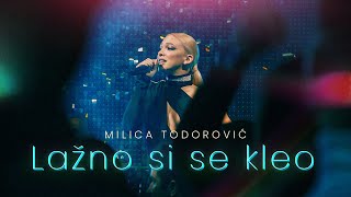 Kadr z teledysku Lažno si se kleo tekst piosenki Milica Todorović