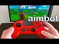 I Hacked a $10 AIMBOT Controller to Cheat in Fortnite...