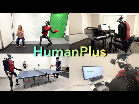 HumanPlus: Humanoid Shadowing of Human Motion