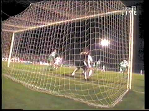 2:0 durch Christoph Westerthaler gegen Ferencvaros - Saison 1993/94