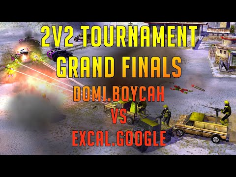 2v2 Tournament Grand Finals - Domi.Boycah vs Excal.Google - Generals Zero Hour
