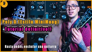 CÓMO USAR UN MINIMOOG: Behringer Poly D Tutorial | La versión POLIFÓNICA del ICÓNICO MiniMoog