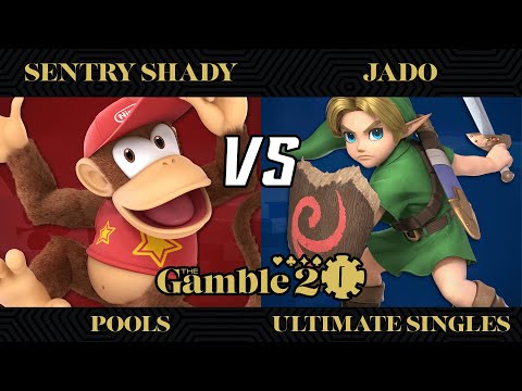 The Gamble 2 Pools - Sentry Shady (Diddy Kong) vs. JADO (Young Link) - SSBU