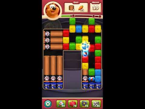 Toon Blast Level 3490 - NO BOOSTERS 🐻🐺🐱 | SKILLGAMING ✔️