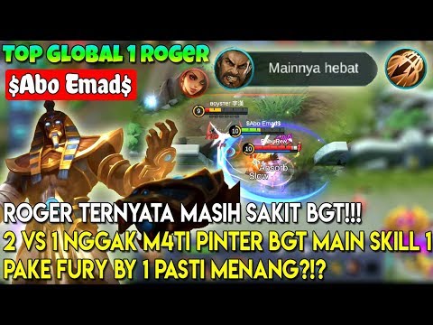 TERNYATA ROGER MASIH SAKIT BGT!! - 2 VS 1 NGGAK M4TI!! - PAKE INSPIRE AUTOWIN?!? BY TOP 1 ROGER