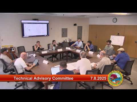 7.8.2025 Technical Advisory Committee Work Session