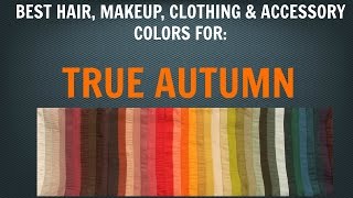 Autumn Color Palette: Best Hair, Makeup, Outfit Colors - Warm Skin Undertone - Red Hair