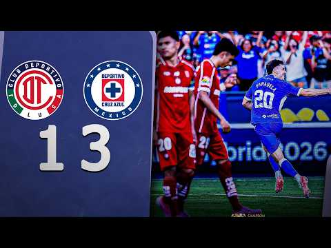 CRUZ AZUL VENCIÓ A TOLUCA 3 A 1 Y SE CONSAGRÓ CAMPEÓN DE CAMPEONES DE LA LIGA MEXICANA