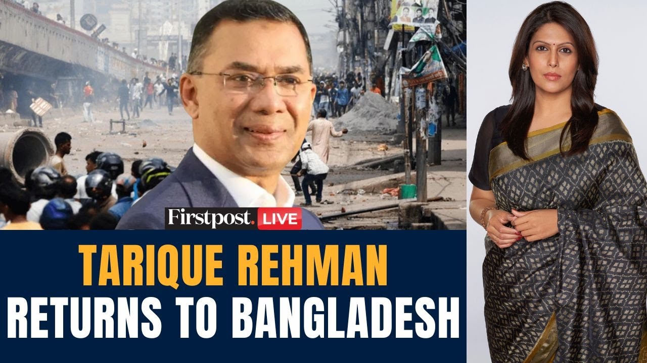 LIVE: Bangladesh's PM Candidate Tarique Rahman Returns After 17 Years in Exile| BNP| Palki Sharma