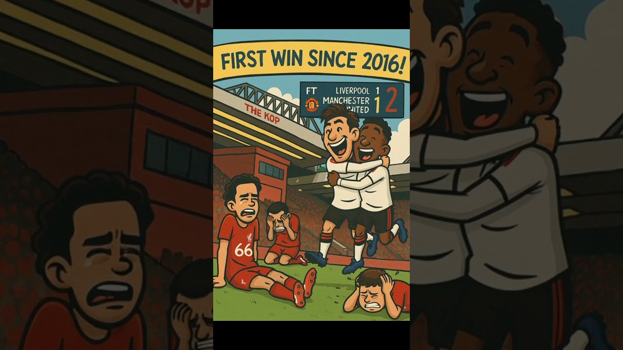 Manchester United Finally Beats Liverpool at Anfield After 9 Years! 😂⚽