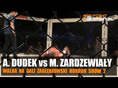 Adrian Dudek vs Marek Zardzewiały - walka na Zagłębiowski Horror Show 2