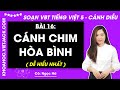 Vở bài tập Tiếng Việt Lớp 5 Bài 16: Cánh chim hoà bình