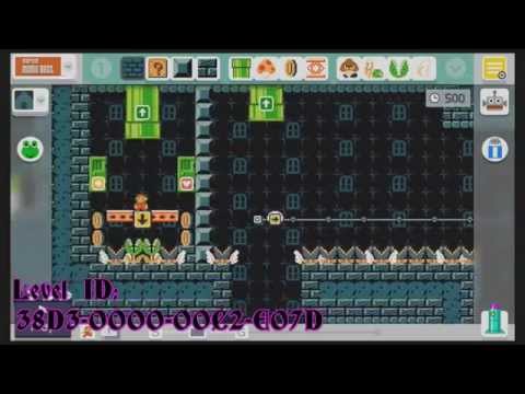 Improved My First Ghost House - SUPER MARIO MAKER - Ghastly Koopa Hide A Way V2