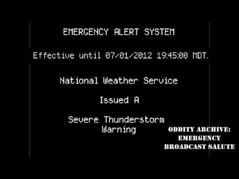 Oddity Archive: Episode 2 – Emergency Broadcast Salute (2016 RE-EDIT)