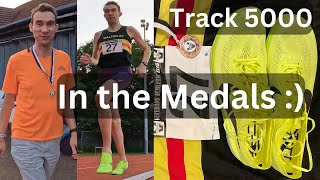 In the Medals ! Vets AC 5000 Track Champs