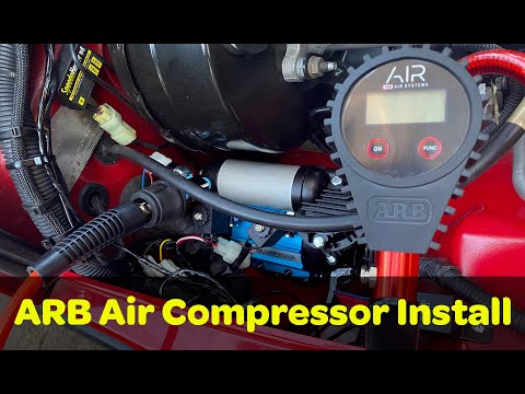 ARB Compressor install // sPod wiring // Prepping for lockers // Project TJ