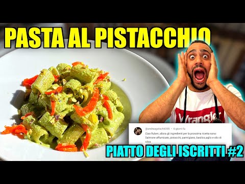 PASTA AL PISTACCHIO?😱 provo gli ingredienti suggeriti da voi #2