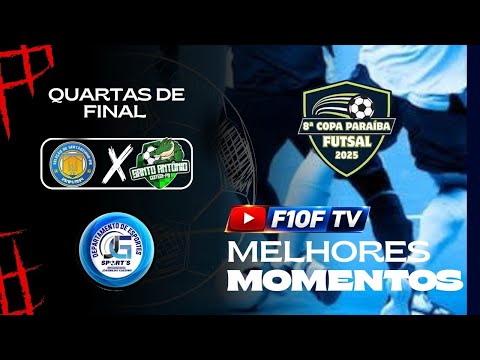 MELHORES MOMENTOS | SELEÇÃO DE SERTAOZINHO X SANTO ANTÔNIO DE CUITEGI | COPA PARAÍBA DE FUTSAL