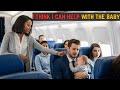 Billionaire S Baby Cries Nonstop On The Plane Until A Reserved Girl Did The Unthinkable