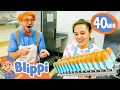 Blippi Learns How To Make Popsicles BEST OF BLIPPI TOYS Food Videos For Kids