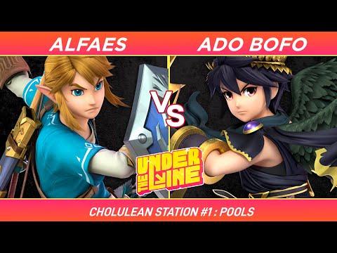 Under the Line: Cholulean Station #1 - Alfaes (Link) vs Ado Bofo (Dark Pit) - Pools