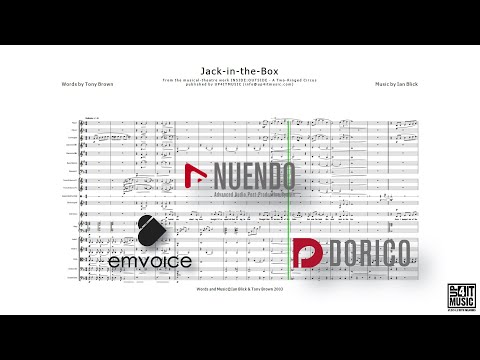 Scoring the 11 o' clock number with Dorico and Emvoice One  (Full Song at 11:28)