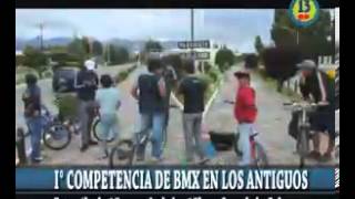 preview picture of video 'Visita de Chicos BMX - Promocionan la 1° Competencia en Los Antiguos'