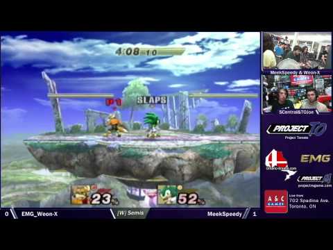 Meekspeedy (Sonic) vs EMG Weon-X (Fox) - Project T.O PM Singles Top 16