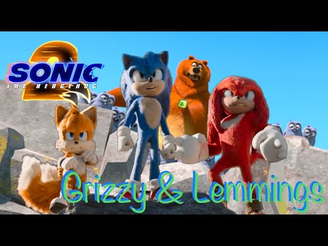 Sonic, Grizzy and Lemmings 2 - Fan made