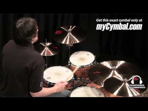 Демонстрация звучания Paiste 2002 16" Thin Crash