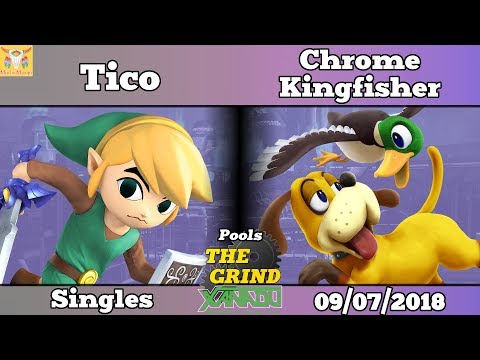 The Grind 42 MM|Tico (Toon Link) vs Chrome Kingfisher (Duck Hunt) Pool D1