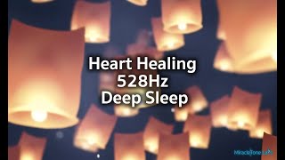 528Hz DNA Repair & Transformation | Deep Sleep Music for Cellular Renewal & Heart Healing