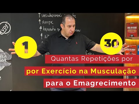 Quantas Repetições por Exercício fazer na Musculação para o Emagrecimento