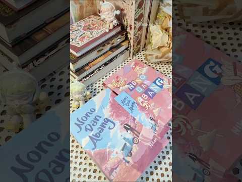 Nono dan Abang 🍭🍬🩷🫧 #books #bookish #bookworm #bookstagram #booklovers #abangdannono #booktubetbr