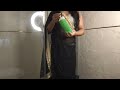 Black Transparent Saree Sexy Desi Girl Indian