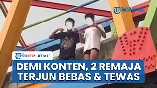 Niat Bikin Konten Lompat dari Jembatan, 2 Pelajar SMAN 4 Tegal Tenggelam: Satu Tewas, Satu Hilang