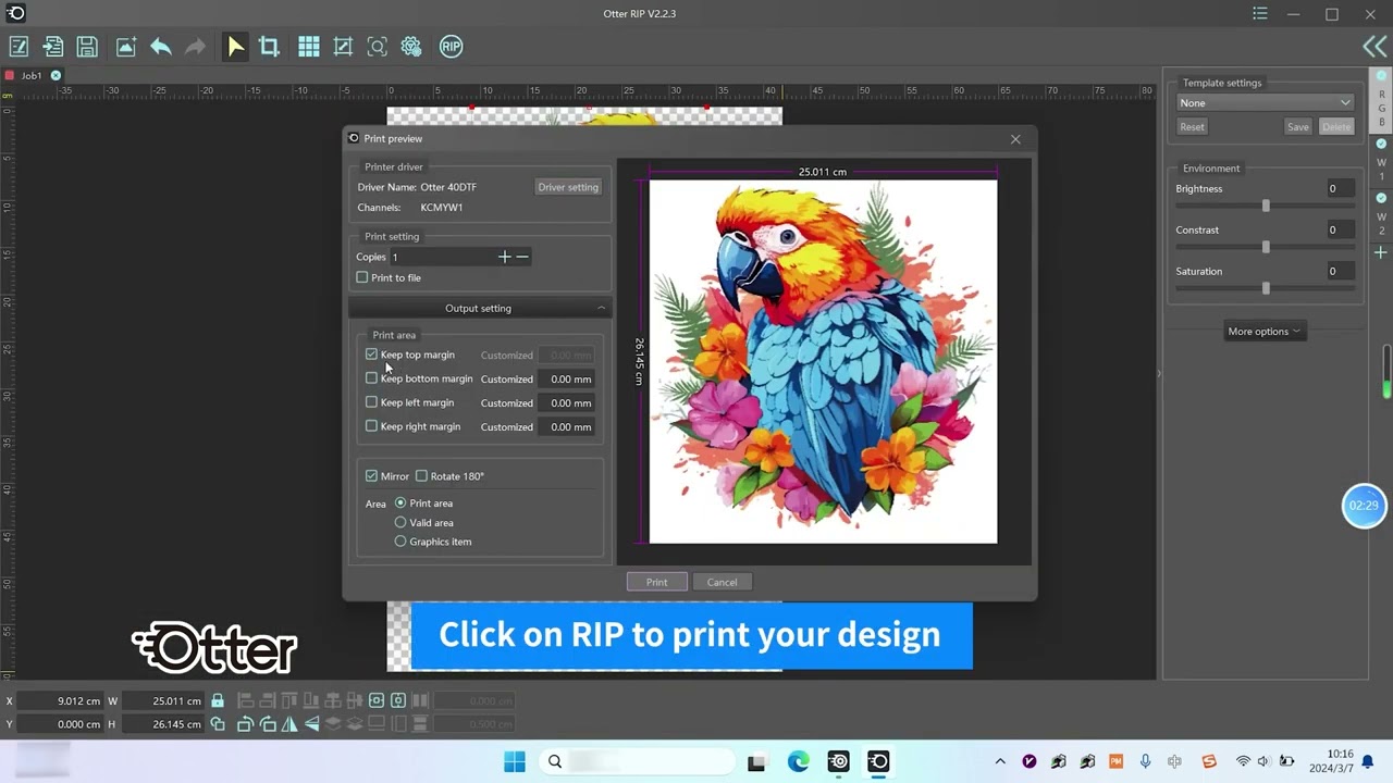 How to Use Otter DTF Printer Rip Software for Beginners?